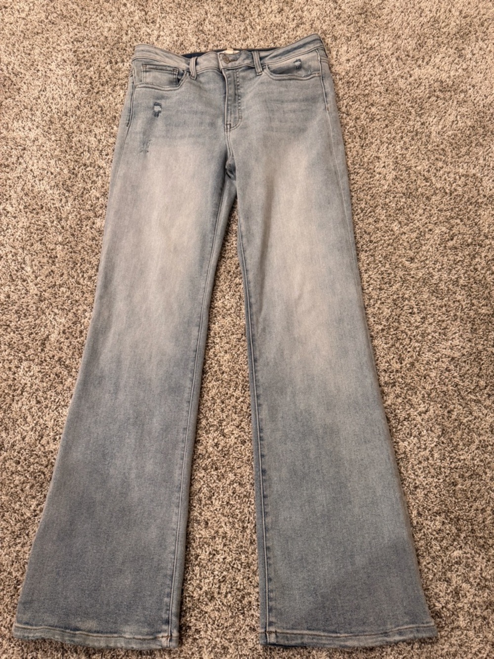 Harper Light Blue Bootcut Jeans